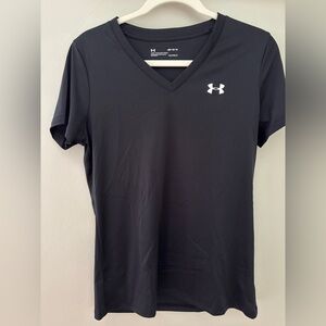 Under Armour Black Fitted Short Sleeve T-Shirt